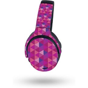 MightySkins Skin Compatible with Skullcandy Crusher ANC 2 - Pink Kaleidoscope | Protective, Durable, and Unique Vinyl Decal wrap Cover | Easy to Apply