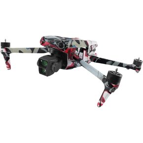 MightySkins Skin Compatible with DJI Air 3 - Graffiti Mash Up | Protective, Durable, and Unique Vinyl Decal wrap Cover | Easy to Apply, Remove, and Change Style