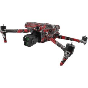 MightySkins Skin Compatible with DJI Air 3 - Puppy Fall | Protective, Durable, and Unique Vinyl Decal wrap Cover | Easy to Apply, Remove, and Change Styles