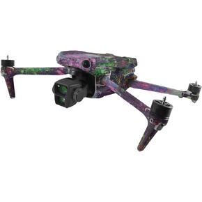 MightySkins Skin Compatible with DJI Air 3 - Paint Drip | Protective, Durable, and Unique Vinyl Decal wrap Cover | Easy to Apply, Remove, and Change Styles