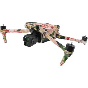 MightySkins Skin Compatible with DJI Air 3 - Faded Roses | Protective, Durable, and Unique Vinyl Decal wrap Cover | Easy to Apply, Remove, and Change Styles