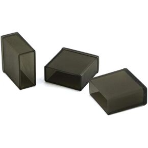 40PCS USB Male Dustproof Plug Stopper Cap Lids USB Port Protective Cover Semitransparent Black