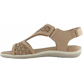David Tate Womens Lazer Nubuck T-Strap Sport Sandals