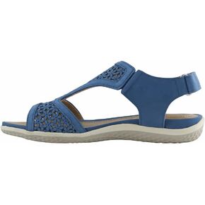 صنادل رياضية للسيدات من David Tate Lazer Nubuck T-Strap in Kuwait