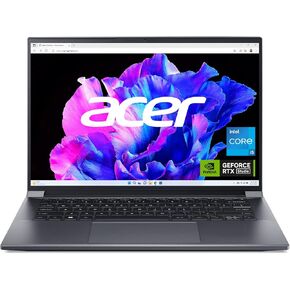 Acer Swift X 14 SFX14-71G-5911 Creator Laptop | 14.5" 2560 x 1600 (120Hz, 100% sRGB) | Intel i5-13500H | NVIDIA GeForce RTX 3050 Laptop GPU | 16GB LPDDR5 | 512GB Gen 4 SSD | Killer Wi-Fi 6E , Gray