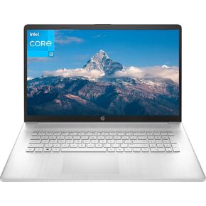 HP 2023 Newest 17 Laptop, 17.3" HD Display, Intel Core i3 1125G4 Processor, 8GB RAM, 256GB SSD, Intel UHD Graphics, Wi-Fi, Bluetooth, Numeric Keypad, Windows 11 Home in S Mode