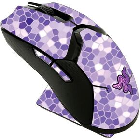MightySkins Skin Compatible with Razer Viper Ultimate - Stained Glass | Protective, Durable, and Unique Vinyl Decal wrap Cover | Easy to Apply, Remove, and Change Styles | Made in The USA