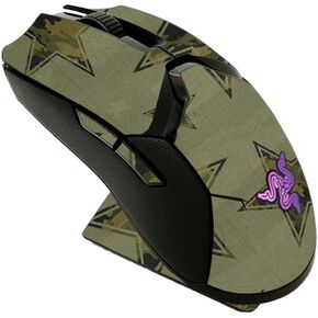 MightySkins Skin Compatible with Razer Viper Ultimate - Army Star | Protective, Durable, and Unique Vinyl Decal wrap Cover | Easy to Apply, Remove, and Change Styles | Made in The USA
