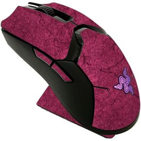 MightySkins Skin Compatible with Razer Viper Ultimate - Pink Gravel | Protective, Durable, and Unique Vinyl Decal wrap Cover | Easy to Apply, Remove, and Change Styles | Made in The USA