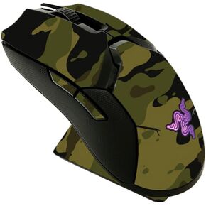 MightySkins Skin Compatible with Razer Viper Ultimate - Green Camouflage | Protective, Durable, and Unique Vinyl Decal wrap Cover | Easy to Apply, Remove, and Change Styles | Made in The USA