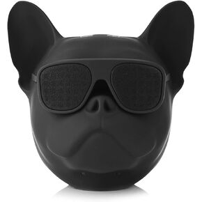 Tbest French Bulldog Speaker,Portable Dog Shaped Stereo Sound Music Player Bluetooth Speaker