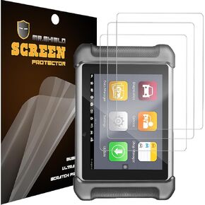 Mr.Shield Screen Protector for Autel MaxiSys MS906BT/MS906/MS906TS, Autel MS906CV [Premium Clear] [3-Pack] Screen Protector (PET Material)