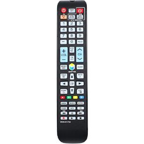 BN59-01179A جهاز التحكم عن بعد المستبدل مناسب لتلفزيون SAMSUNG LED UN55H6350AFXZA UN60H6300 UN32H5500AFXZA UN32H5500AFXZA UN40H5500AFUN48H6350AF UN55H6300 UN55H6350 UN75H6350AF UN75H6350AFXZ أ