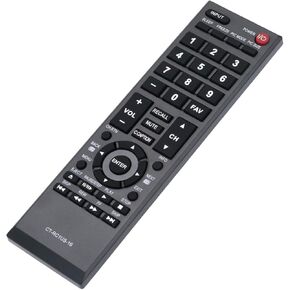 CT-RC1US-16 Replace Remote Control fit for TOSHIBA LED TV HDTV 43L420U 49L310U 49L420U 50L420U 28L110U 32L110U 32L220U 40L310U 43L310U 55L310U 65L350L 65L350U