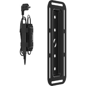 HumanCentric Universal Small Mounting Bracket Compatible with Small Devices, Modems, Power Blocks, Mount on The Wall or Under Your Desk, Vertically or Horizontally