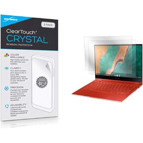 BoxWave Screen Protector Compatible with Samsung Galaxy Chromebook - ClearTouch Anti-Glare (2-Pack), Anti-Fingerprint Matte Film Skin for Samsung Galaxy Chromebook