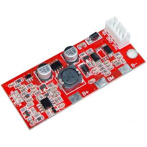 1 قطعة 2S 18650 بطارية ليثيوم ذكي التوازن شحن لوح حماية 18650 ليثيوم الأقمار الصناعية (مع كابل 4pin) in Kuwait