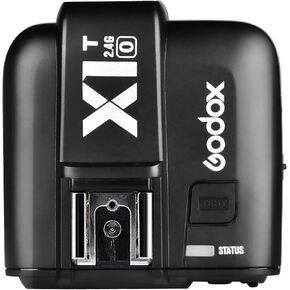 جهاز إرسال مشغل فلاش لاسلكي Godox X1T-O TTL لأوليمبوس باناسونيك، يدعم وظيفة HSS 1/8000 ثانية 5 مجموعات 32 قناة (مشغل X1T-O) in Saudi Arabia