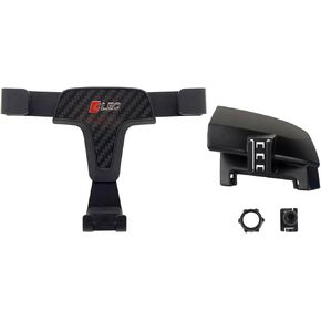 for Toyota Tundra 2007-2013 Car Dashboard Air Vent Outlet A/C Mount Cell Phone Holder Stand Phone Cradles Compatible with Most Smartphones Car Accessories (Black)