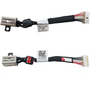 Dc Power Jack Cable Replacement Compatible with Dell Xps 15 9550 9560 9570 P56f Precision 5510 Series 64TM0 064TM0 AAM00 DC30100X300 DC30100X200
