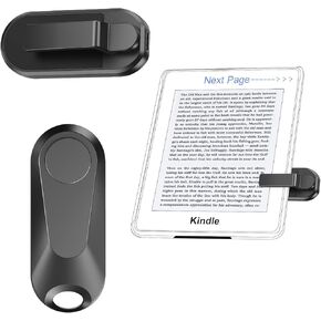 RF Remote Control Page Turner for Kindle Paperwhite Accessories for iPhone iPad Android Tablets E-Book Comics Reading Novels Taking Photos