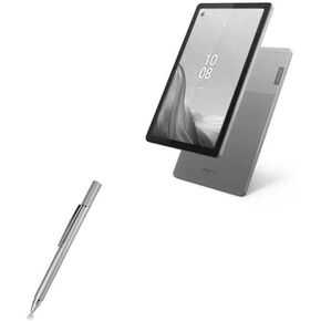 BoxWave Stylus Pen Compatible with Lenovo Tab M9 - FineTouch Capacitive Stylus, Super Precise Stylus Pen - Metallic Silver