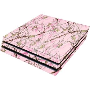 MightySkins Skin Compatible with Sony PS4 Pro Console - Conceal Pink | Protective, Durable, and Unique Vinyl Decal wrap Cover | Easy to Apply, Remove, and Change Styles | Made in The USA