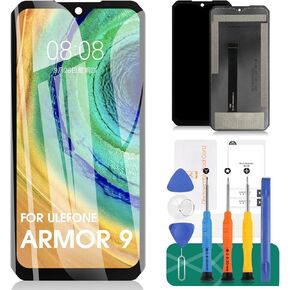 for Ulefone Armor 9 Screen Replacement for Ulefone Armor 9 Screen LCD Repair Kits for Ulefone Armor 9 Digitizer Touch Screen Display Assembly Replacement