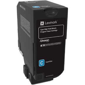 Lexmark 74C1HK0 CS720, CS725 Black High Yield Return Program Cartridge Toner