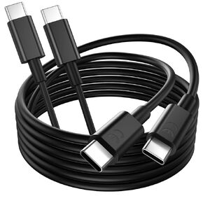 COOYA USB C Charge Cable for Motorola Edge+/Edge 30/Razr 40 Ultra, 6.5A TurboPower Charging Cable 3.3ft USB-C to Type C Fast Charging/Data Transfer Cord for Moto G Stylus/Power/Play/Pure 5G, G7 2 Pack