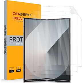 Orzero (3 Pack) EPU Inner Screen Protector Compatible for Samsung Galaxy Z Fold 6, Protector De Pantalla Premium Quality Soft EPU (Not Glass) High Definition Anti-Scratch Bubble-Free