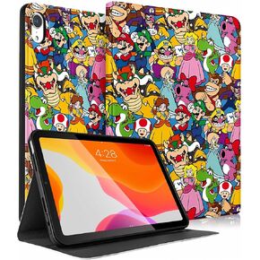 for iPad 10th Generation Case 10.9 Inch 2022 - Cute Girls Girly Women Teen Boys Design Cartoon Character 10th Gen for iPad Case Funny Cool Folio for iPad 10 Case Cover Funda, Piece