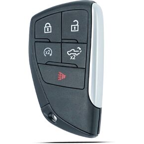Key Fob Keyless Entry Fits for 2022 2023 2024 GMC Sierra Chevy Silverado1500 2500 3500 Smart Remote Control Key Replacement Push Start 5 Button FCC ID:YG0G21TB2 P/N:13548437