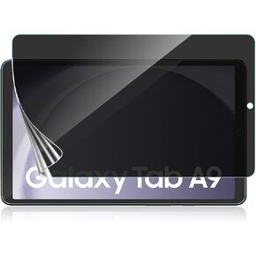 [2 Pack for Samsung Galaxy Tab A9 (8.7-inch) Privacy Screen Protector, Anti-Spy 9H Hardness Flexble Screen Protector Case Friendly.
