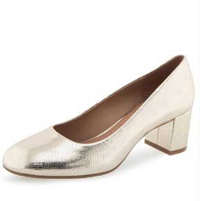 Aerosoles Women's EBEL Pump, Soft Gold Leather, 10.5