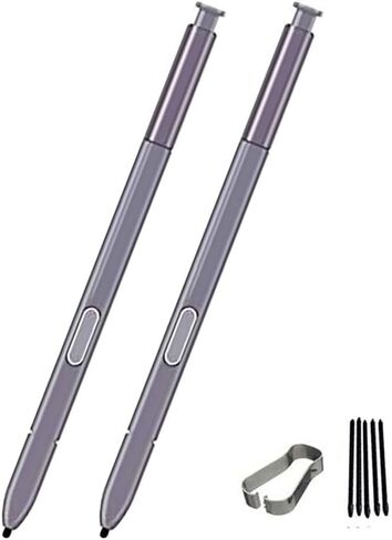 2PCS Galaxy Note 8 Stylus Pen Replacement for Samsung Galaxy Note 8 N950 All Versions Stylus Touch S Pen with Tips (Gray) in Saudi Arabia