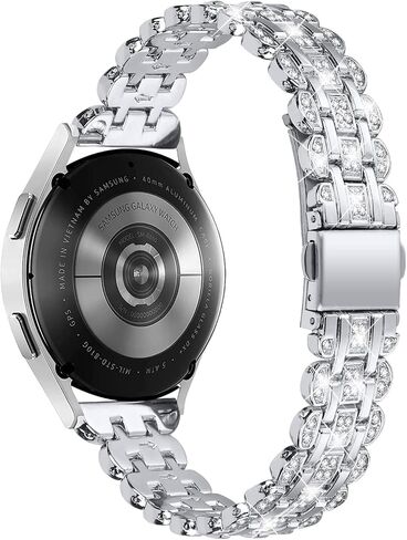 حافظة Bling Band+ متوافقة مع ساعة Samsung Galaxy Watch 7 مقاس 40 مم، حزام وغطاء بديل للسيدات لساعة Samsung Watch 7 in Kuwait