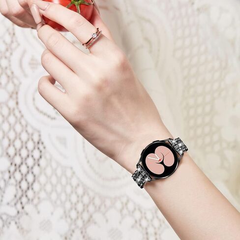 حافظة Bling Band+ متوافقة مع ساعة Samsung Galaxy Watch 7 مقاس 40 مم، حزام وغطاء بديل للسيدات لساعة Samsung Watch 7 in Kuwait