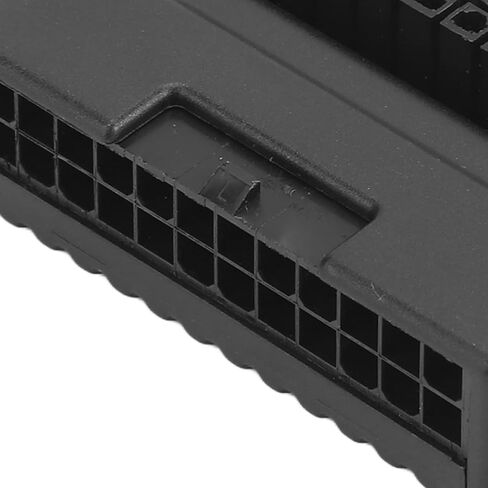 Sanpyl ATX 24Pin 90 Degree Adapter, Right Angle ATX 24 Pin Female to Male 90 Degree Right Angle Power Adapter Board Host line DIY Installation Accessories in Saudi Arabia