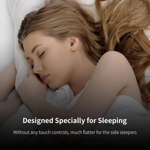 Sleeping Earbuds, Smallest Sleepbuds Comfortable in-Ear Headphones with Mic Noise Reduction Earbuds for Sleeping on Side Snoring Yoga in Saudi Arabia