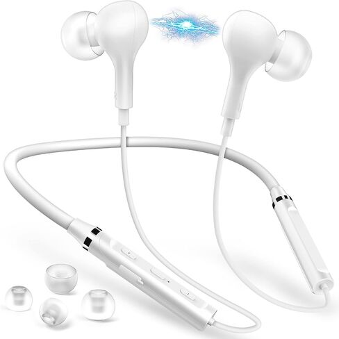 Wireless Earbuds Bluetooth Headphone NeckBand Earphone for Samsung A53 A54 S24 Ultra S23 FE Z Flip Fold for iPhone 13 Pro Max 15 14 Plus for Google Pixel 9 XL 8 6a 7a Magnetic Neck Strap Sport Headset in Saudi Arabia