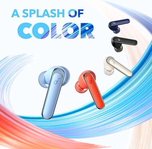 Soundcore by Anker Life P3 Noise Cancelling Earbuds, Thumping Bass, 6 Mics for Clear Calls, Multi Mode Noise Cancelling, 35H Playtime, Wireless Charging, Soundcore App, Customized Sound(Renewed) in Saudi Arabia