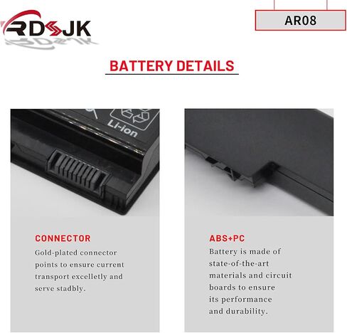 AR08 AR08XL Laptop Battery for HP ZBook 15 17 Mobile Workstation Series HSTNN-IB4H HSTNN-IB4I 708455-001 708456-001 707614-121 707614-141 707615-141 14.8V 83Wh 8Cells in Saudi Arabia