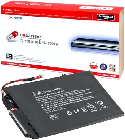 EL04XL 681949-001 Laptop Battery Compatible with HP Envy 4-1010tu TouchSmart Sleekbook 4-1115dx 4-1105dx TouchSmart Ultrabook 4-1195ca Series TPN-C102 681879-1C1 [14.8V/2700mAh/40Wh] in Saudi Arabia