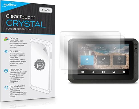 واقي شاشة BoxWave متوافق مع Magellan TRX7 CS Pro - ClearTouch مضاد للوهج (عبوتان)، غلاف غشاء غير لامع مضاد لبصمات الأصابع لـ Magellan TRX7 CS Pro in Saudi Arabia