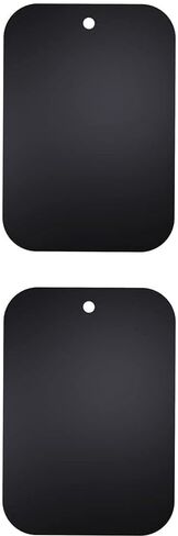 Universal Metal Plate 4 Pack for Magnetic Phone Car Mount Holder Cradle with Adhesive (Compatible with Magnetic Mounts) -4Rectangle Black in Saudi Arabia