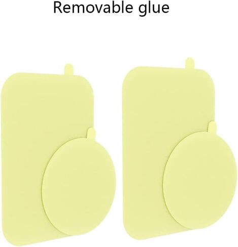 Universal Metal Plate 4 Pack for Magnetic Phone Car Mount Holder Cradle with Adhesive (Compatible with Magnetic Mounts) -4Rectangle Black in Saudi Arabia