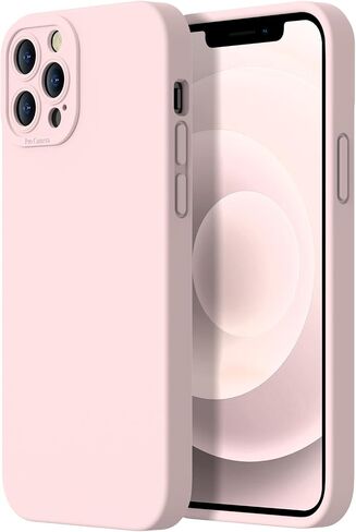 Designed for iPhone 15 Pro Case - Upgraded Enhanced Camera Protection - Soft Microfiber Lining Inside - Liquid Silicone Shockproof Protective Phone Case 6.1" for Men Women Girls - Hot Pink in Saudi Arabia