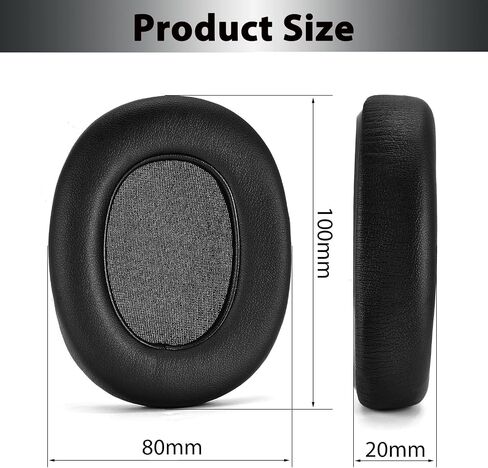K371 Replacement Ear Pads Cushions Quite-Comfort Protein Leather Earpads Ear Cover Earmuff Repair Part for AKG K361 K371 Wired/Wireless Over-Ear Headphone (Black) in Saudi Arabia