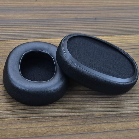 K371 Replacement Ear Pads Cushions Quite-Comfort Protein Leather Earpads Ear Cover Earmuff Repair Part for AKG K361 K371 Wired/Wireless Over-Ear Headphone (Black) in Saudi Arabia